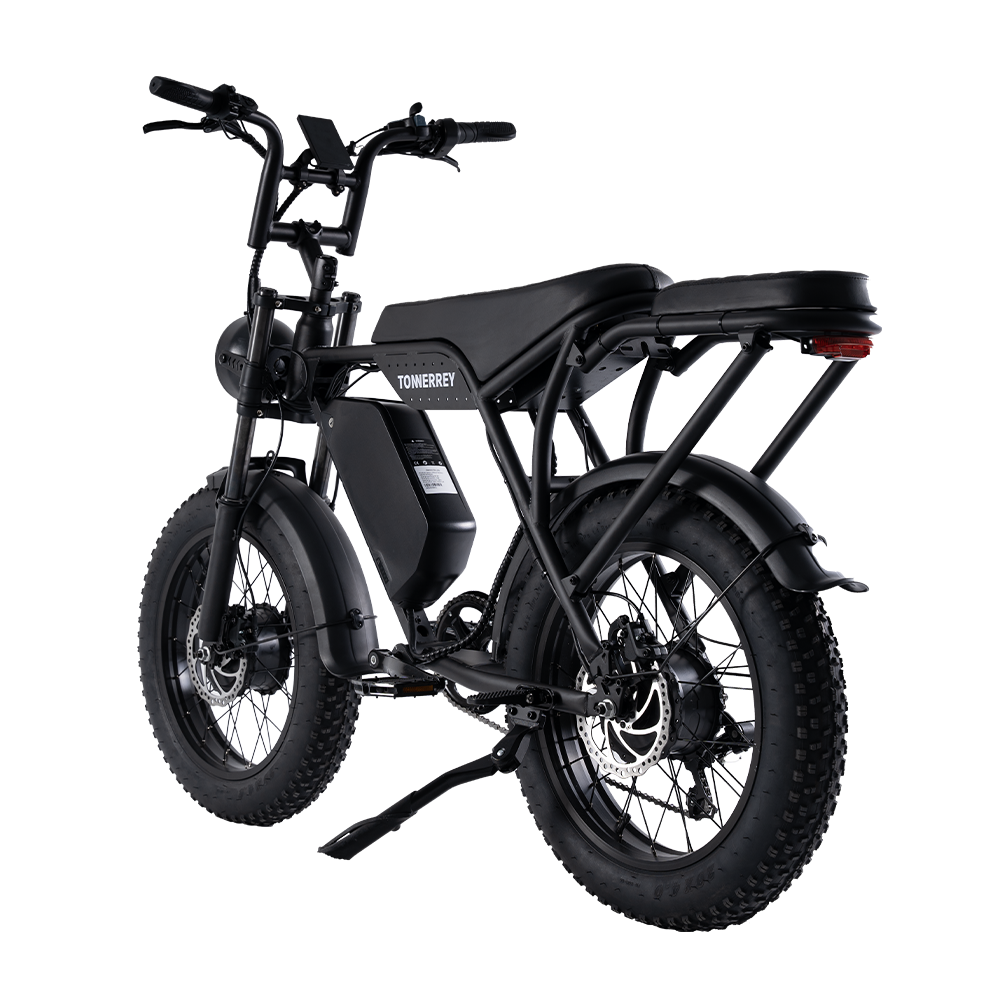 Tonnerry T8 Electric Bike with 3000W peak dual motors and 60V 30Ah Long-lasting Battery