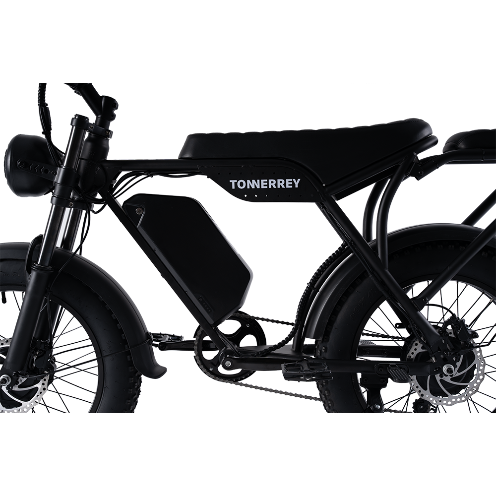Tonnerry T8 Electric Bike with 3000W peak dual motors and 60V 30Ah Long-lasting Battery