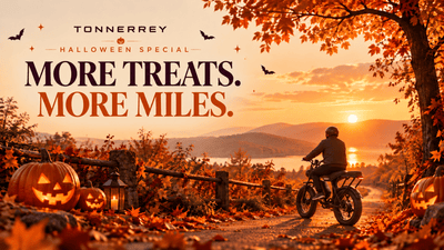 TONNERREY Halloween E-Bike Deals: Find Your Ride, Choose Your Treat - TONNERREY