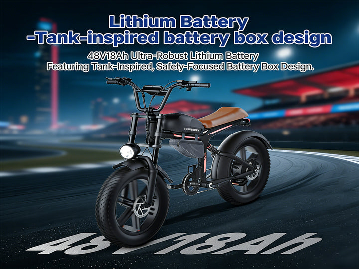 Tonnerrey X2 1500W Peak Electric Bike