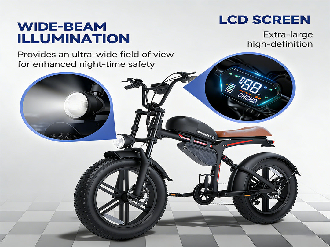 Tonnerrey X2 1500W Peak Electric Bike