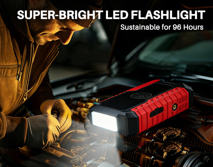 Tonnerrey Portable Multi-Function Jump Starter JS002