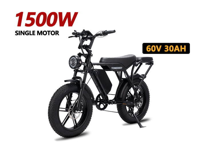Tonnerrey T8 3000W Moped-style Electric Bike