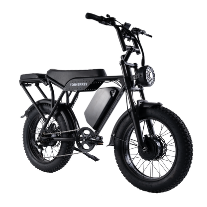 Tonnerry T8 Electric Bike with 3000W peak dual motors and 60V 30Ah Long-lasting Battery