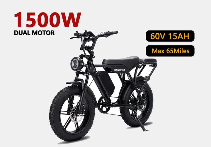 Tonnerrey T8 3000W Moped-style Electric Bike