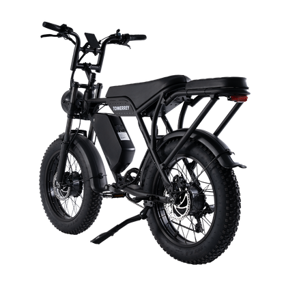 Tonnerry T8 Electric Bike with 3000W peak dual motors and 60V 30Ah Long-lasting Battery