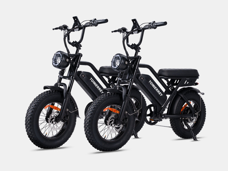 Tonnerrey T16 Combo Deal Mini Moped Style Electric Bike for Teenager
