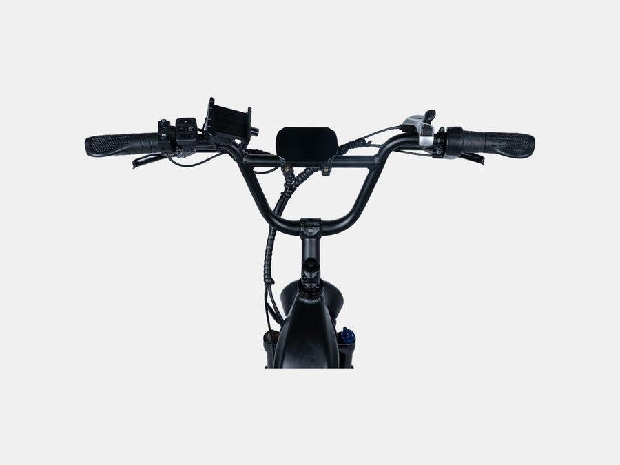 Tonnerrey D2 60V 30Ah Dual Motor Step-Through Commuter Ebike - Black Pantera-TN-D220-D-6030-BK-TONNERREY