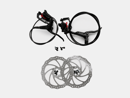 Tonnerrey Hydraulic Disc Brake System for T8 Electric Bike – Front & Rear Disc Brake Kit-TONNERREY