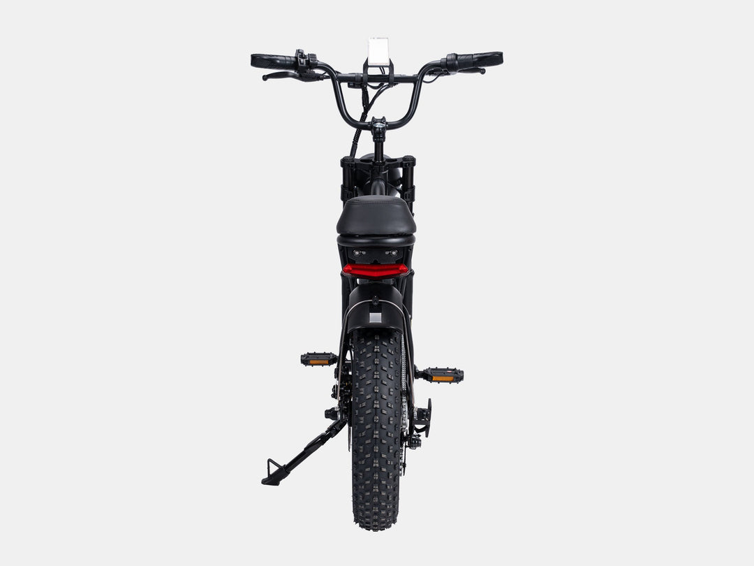 Tonnerrey T16 Dual Suspension Mini Moped Style Electric Bike for Teenager - TONNERREY
