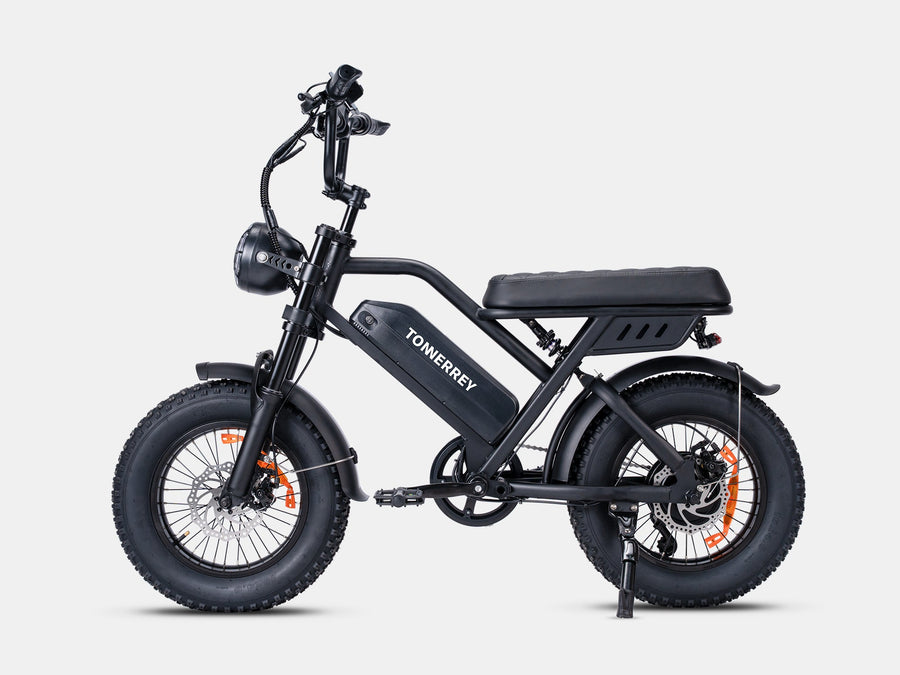 Tonnerrey T16 Dual Suspension Mini Moped Style Electric Bike for Teenager-T16-S4815B-TONNERREY