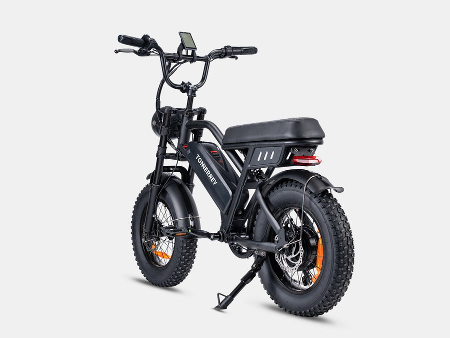 Tonnerrey T16 Dual Suspension Mini Moped Style Electric Bike for Teenager-T16-S4815B-TONNERREY