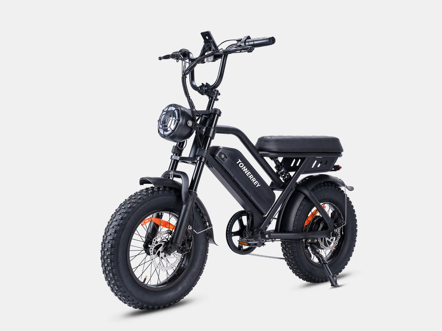 Tonnerrey T16 Dual Suspension Mini Moped Style Electric Bike for Teenager-T16-S4815B-TONNERREY