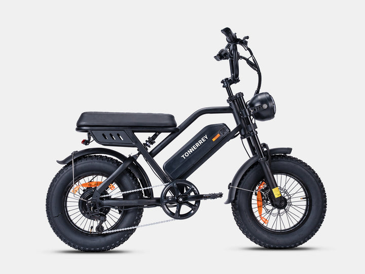 Tonnerrey T16 Dual Suspension Moped Electric Bike for Teens & Young Adults - TONNERREY