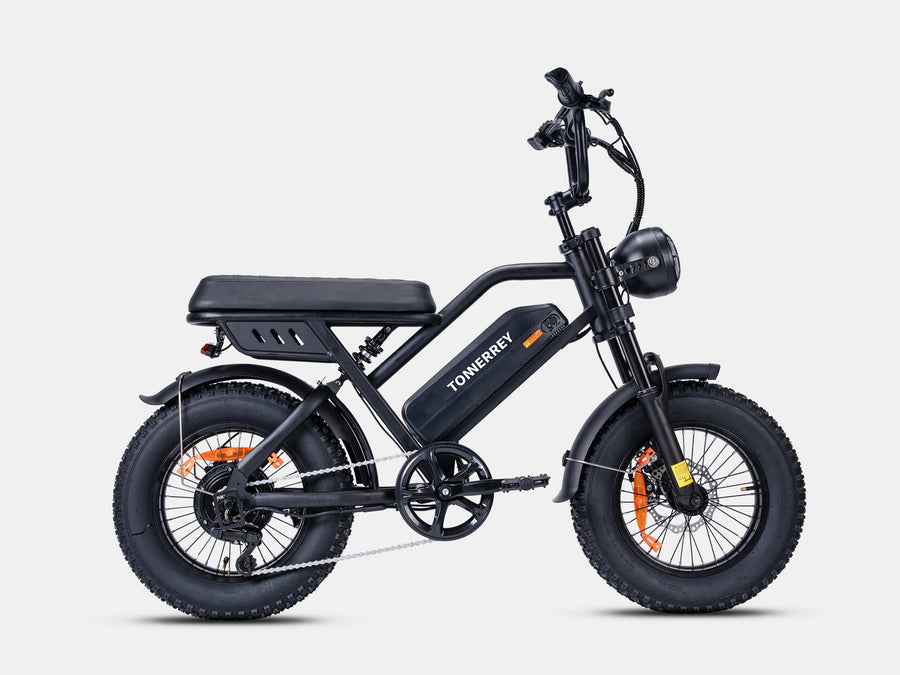 Tonnerrey T16 Dual Suspension Mini Moped Style Electric Bike for Teenager-T16-S4815B-TONNERREY