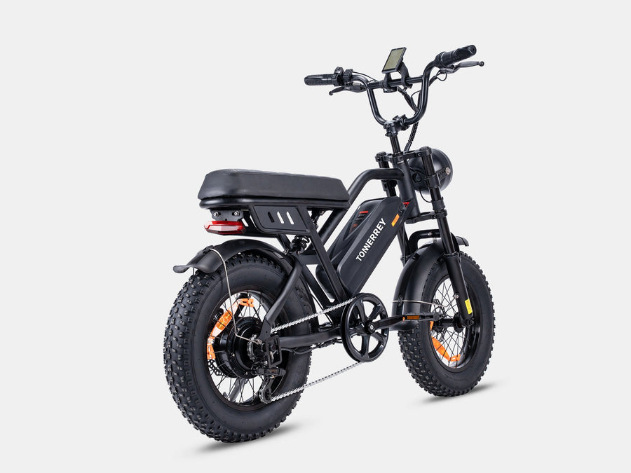 Tonnerrey T16 Dual Suspension Mini Moped Style Electric Bike for Teenager-T16-S4815B-TONNERREY