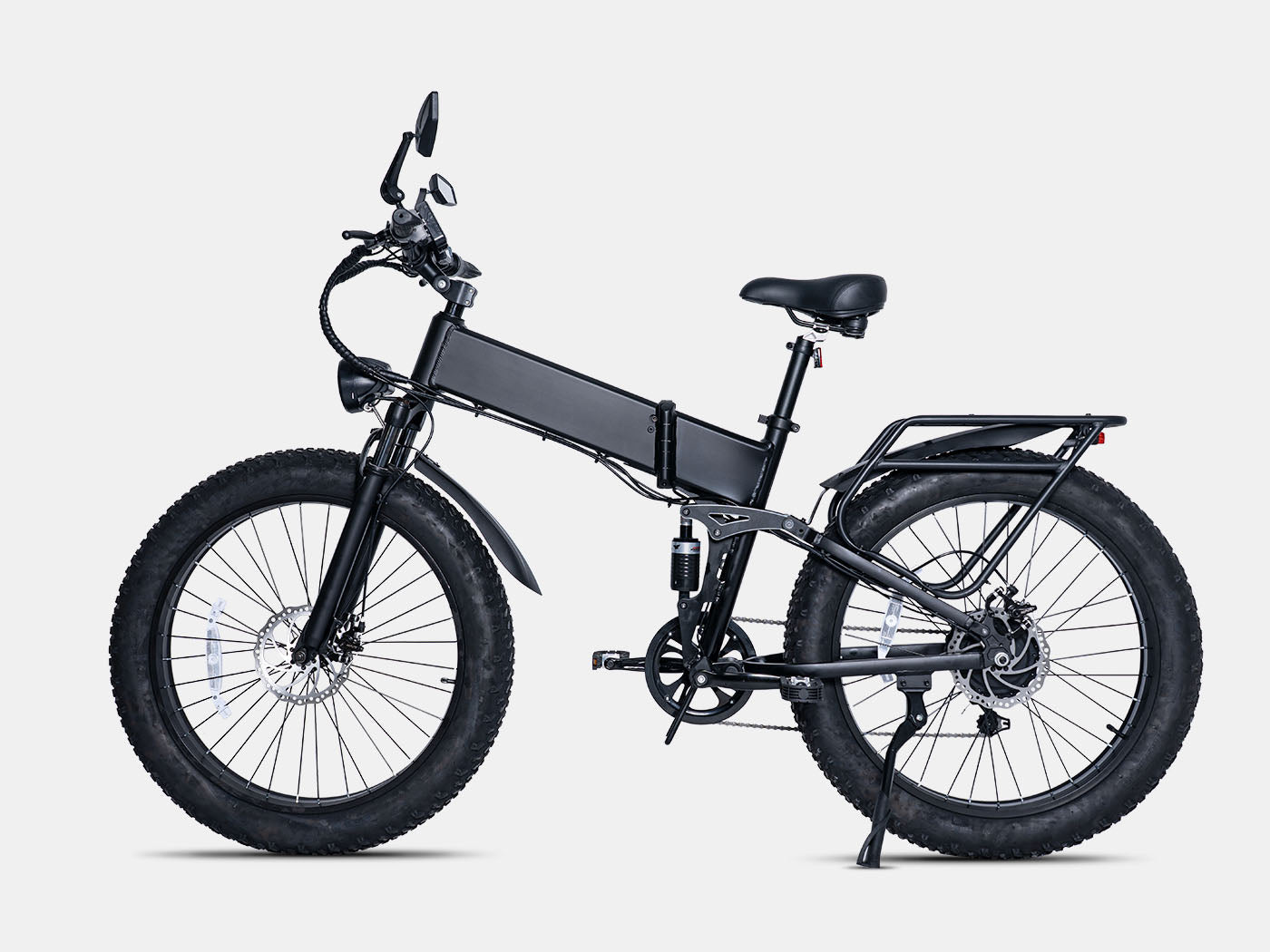 Tonnerrey T6 Folding Fat Tire Electric Bike - TONNERREY