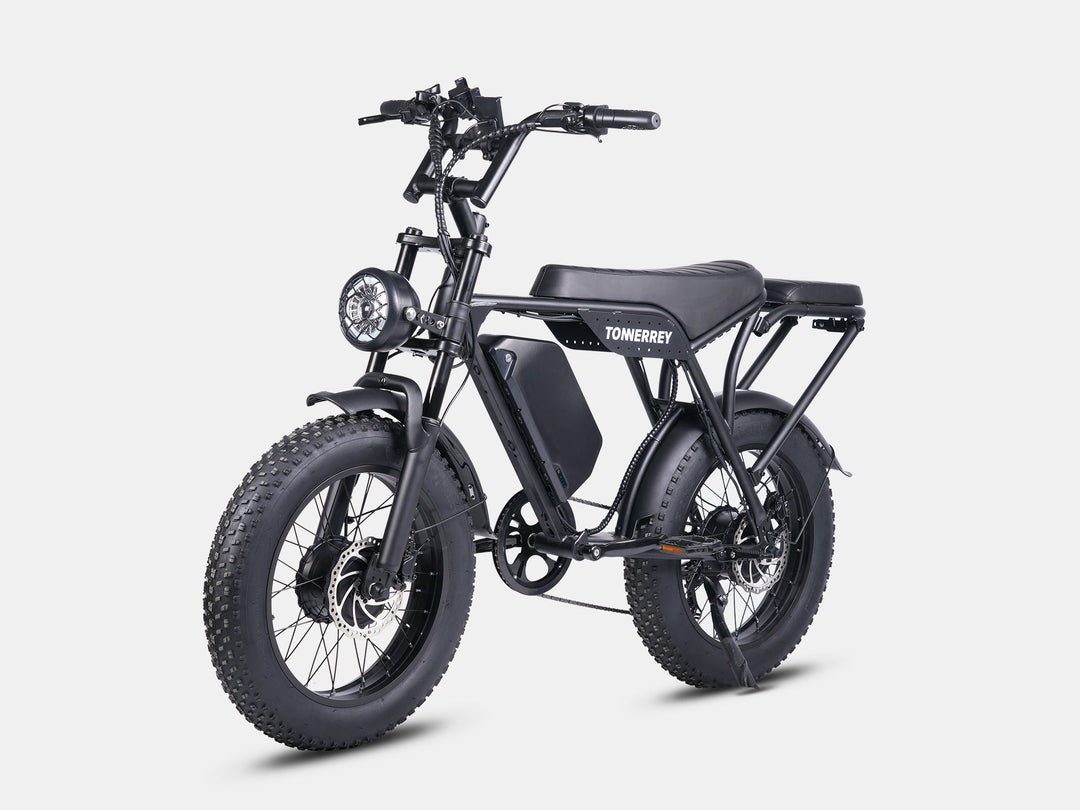 Tonnerrey T8 3000W Moped - style Electric Bike - TONNERREY
