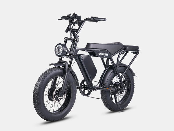 Tonnerrey T8 3000W Moped - style Electric Bike - TONNERREY
