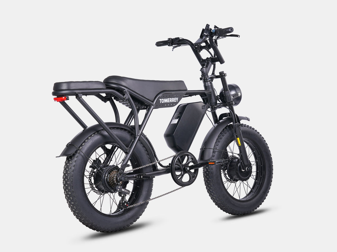 Tonnerrey T8 3000W Moped - style Electric Bike - TONNERREY