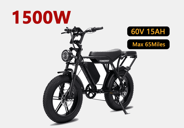 Tonnerrey T8 3000W Moped - style Electric Bike - TONNERREY