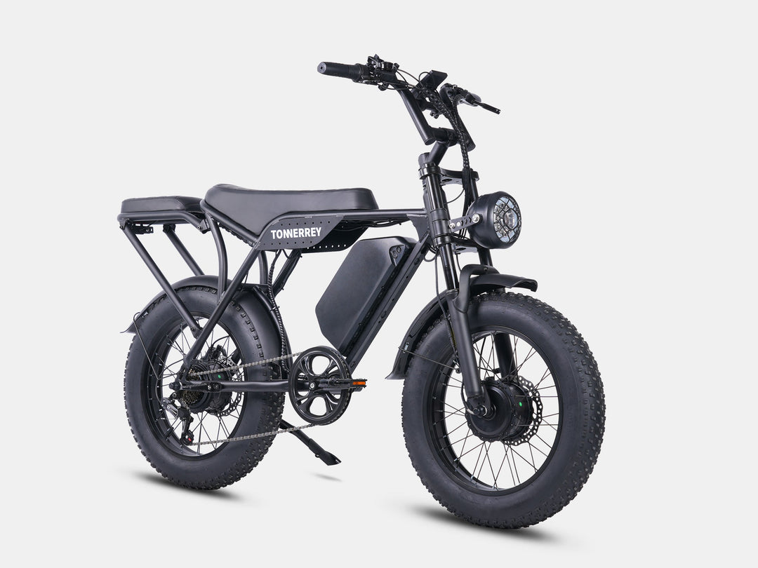 Tonnerrey T8 3000W Moped - style Electric Bike - TONNERREY