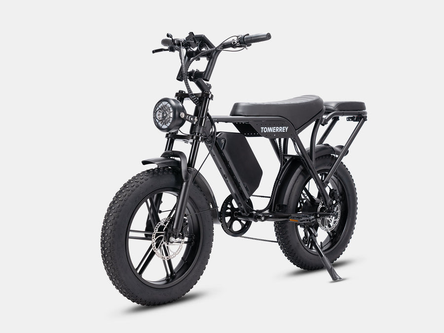 Tonnerrey T8 1500W Moped-style Electric Bike | Single Motor-T8-SM-SR-TONNERREY