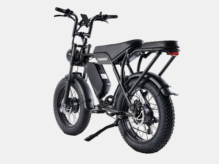 Tonnerrey T8 Combo Deal 1500W Full Suspension Moped - style Electric Bike - TONNERREY