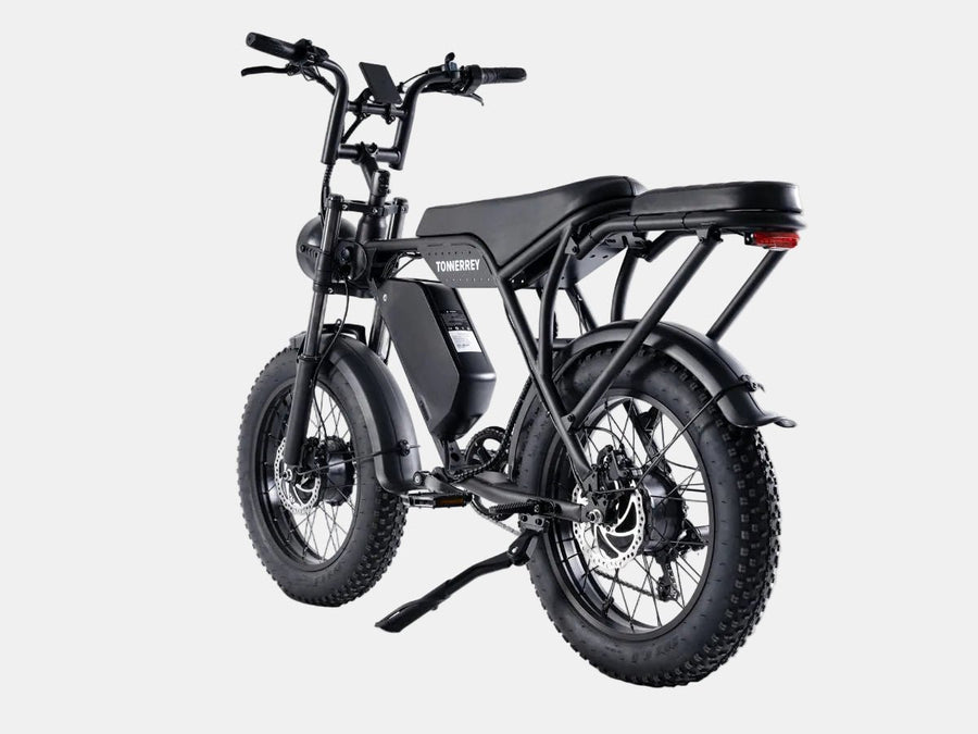 Tonnerrey T8 Combo Deal 1500W Full Suspension Moped-style Electric Bike-T8-SM-SR2-TONNERREY