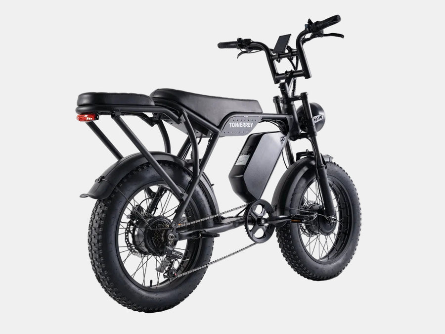 Tonnerrey T8 Combo Deal 1500W Full Suspension Moped-style Electric Bike-T8-SM-SR2-TONNERREY