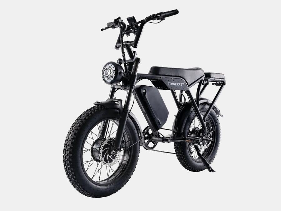 Tonnerrey T8 Combo Deal 3000W Full Suspension Moped-style Electric Bike-T8-SM-ER2-TONNERREY