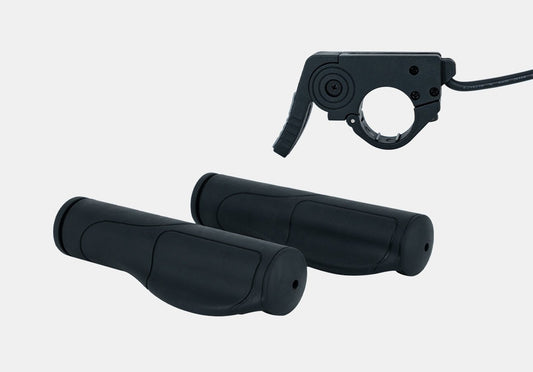 Tonnerrey T8 Moped Style Electric Bike 3PIN Thumb Throttle +Handlebar Grip Pack - TONNERREY